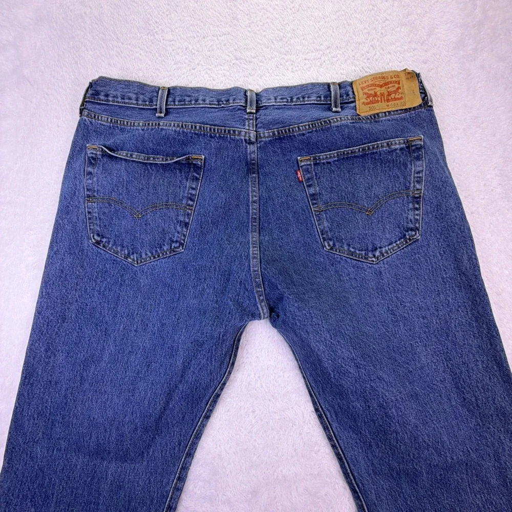 Vintage Levi's 501 Button-Fly Blue Jeans‎ Men's 44x32 Classic